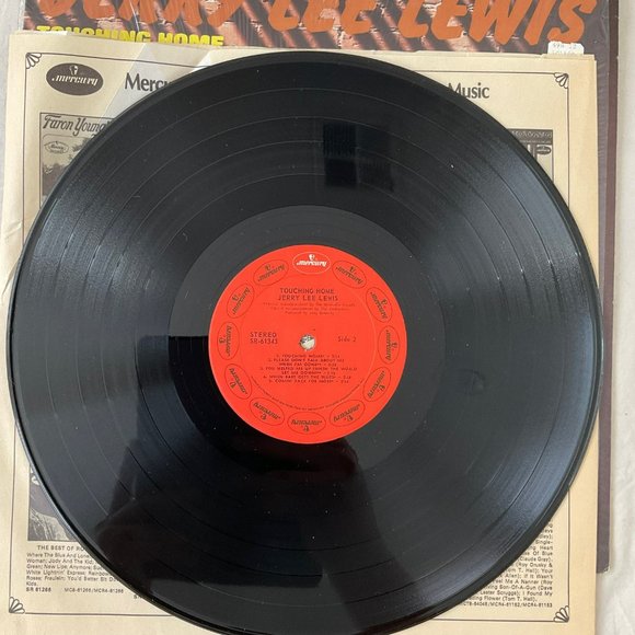 Jerry Lee Lewis: Touching Home Vintage Vinyl Record - Picture 7 of 10